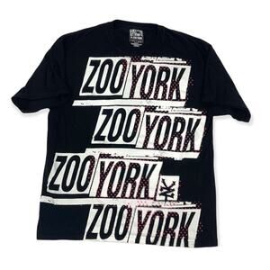Zoo York Graphic Logo Short Sleeve Crewneck T Shirt Large